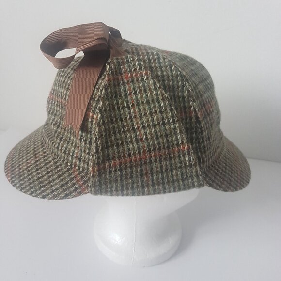 FAILSWORTH LONDON Vintage Sherlock Holmes Wool Blend Hat Cap 7/57 London Eaton's - Picture 14 of 14